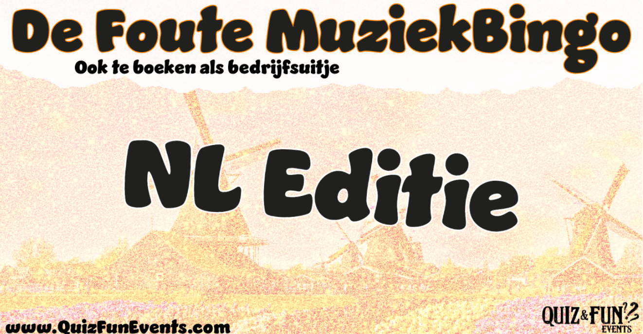 Muziekbingo - NL editie