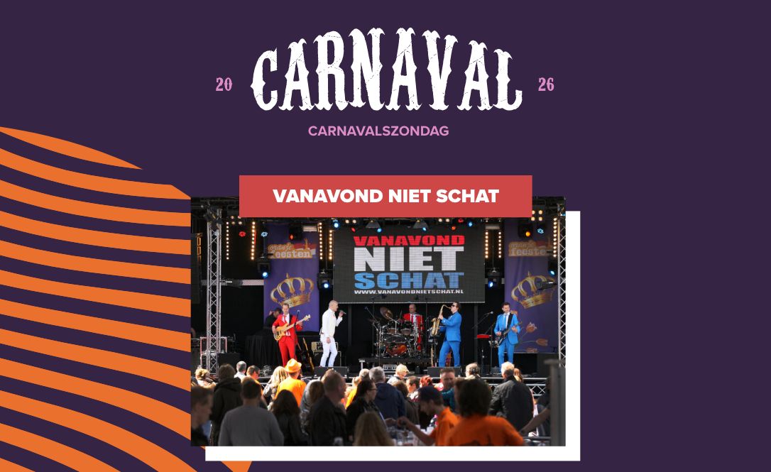 Carnavalszondag met Vanavond Niet Schat!