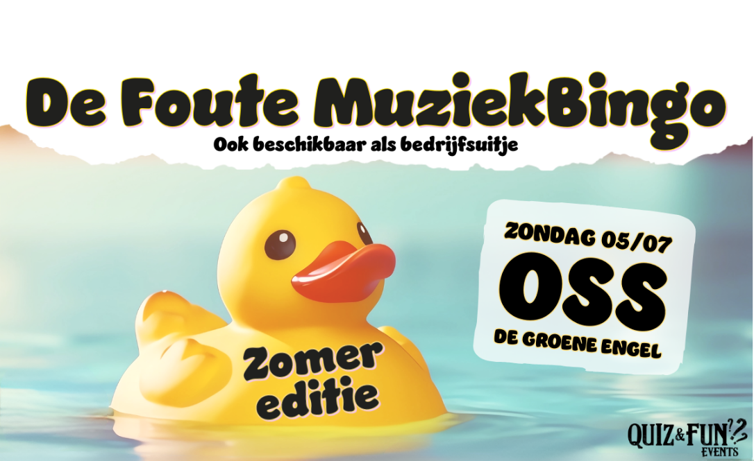 Muziekbingo - zomereditie