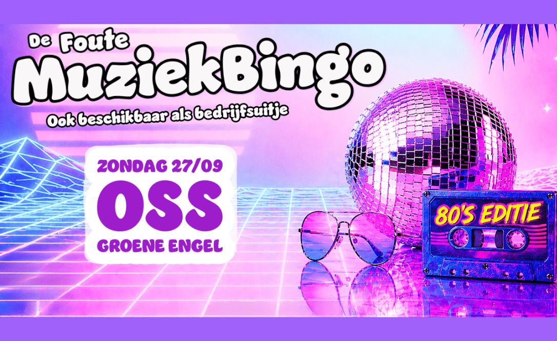 Muziekbingo 80's Edition